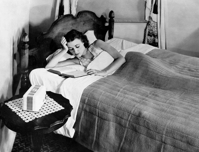 Electric blanket during World War II